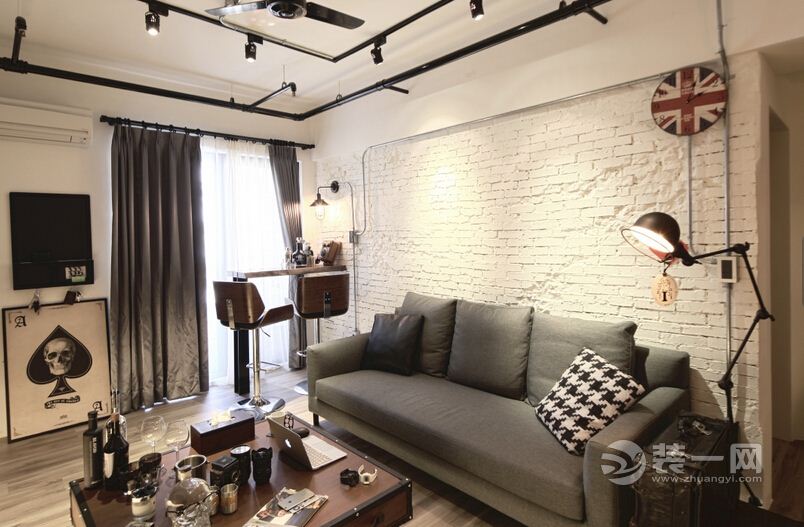 大连装饰公司工业风格装修 展现略带颓废的坚毅性